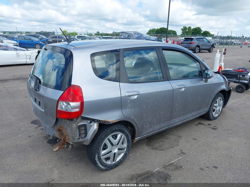 2008 HONDA FIT auction photo 4