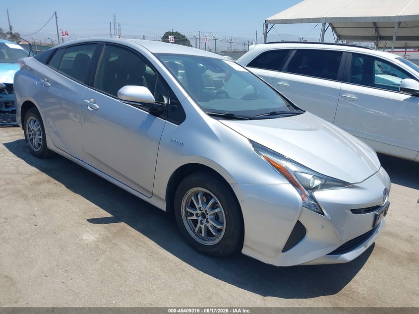 2017 Toyota Prius Two, Левый бок, IAAI, VIN JTDKBRFU4H3047740