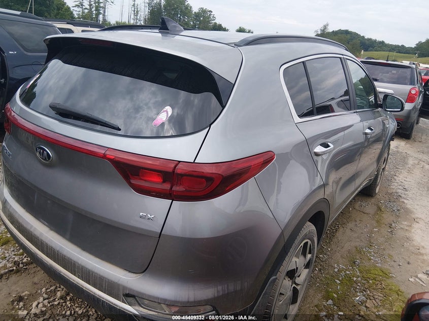 KIA SPORTAGE 2021 VIN KNDPNCACXM7850631