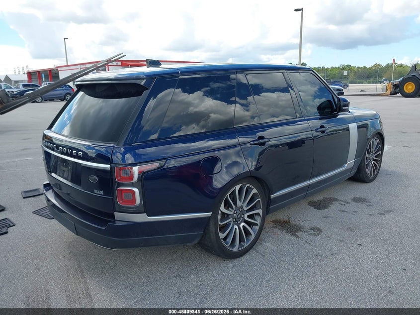 Vin: salgs2se4la568926, lot: 45907363, land rover range rover p525 hse 20204