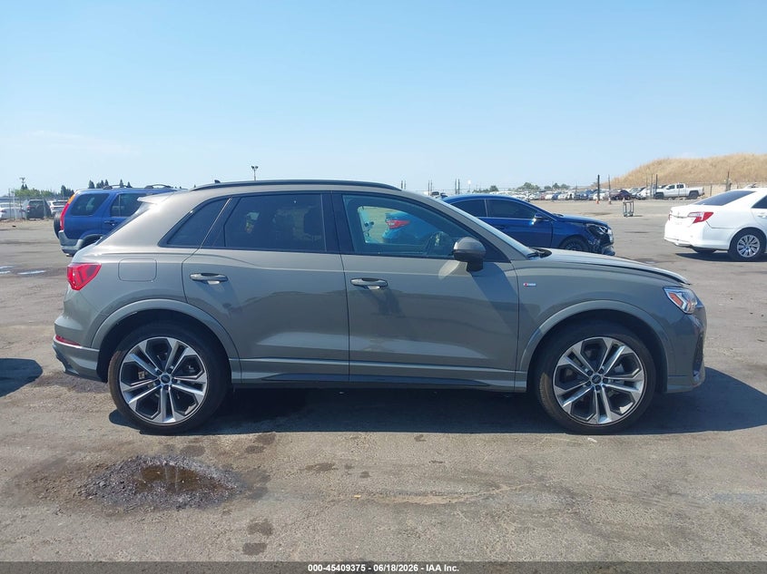 2021 Audi Q3 Premium Plus 45 Tfsi S Line Quattro Tiptronic VIN: WA1EECF3XM1011026 Lot: 45409375