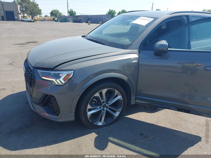 2021 Audi Q3 Premium Plus 45 Tfsi S Line Quattro Tiptronic VIN: WA1EECF3XM1011026 Lot: 45409375