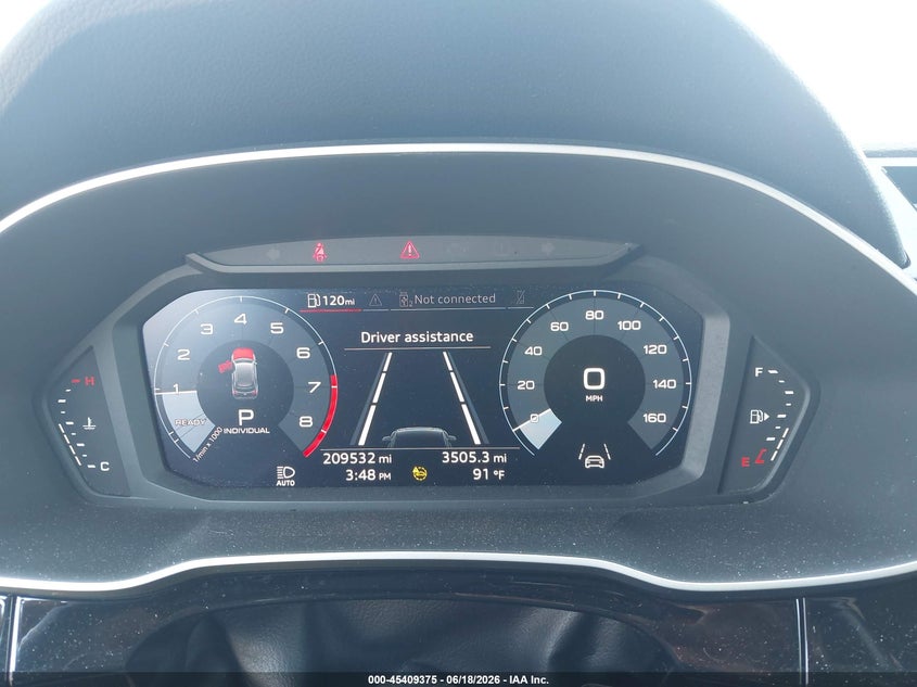 2021 Audi Q3 Premium Plus 45 Tfsi S Line Quattro Tiptronic VIN: WA1EECF3XM1011026 Lot: 45409375