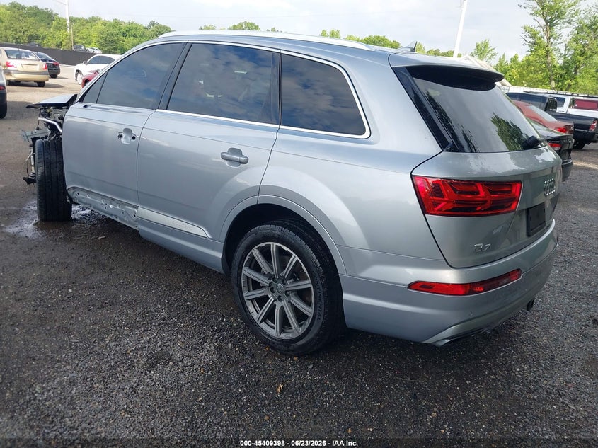Vin: wa1vaaf76jd019024, lot: 45907420, audi q7 3.0t premium 20183