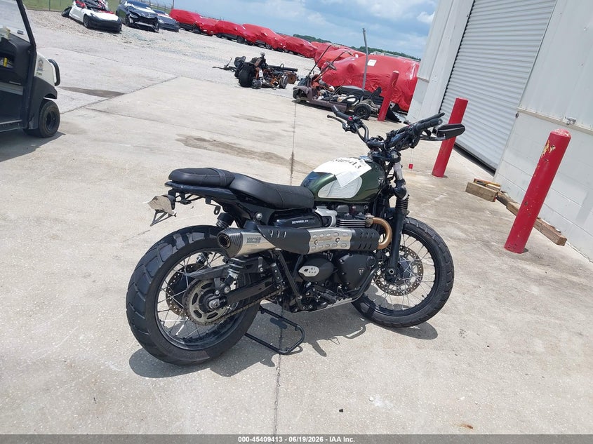 VIN SMTD44G70PTBL0101 2023 TRIUMPH MOTORCYCLE SCRAMBLER 900