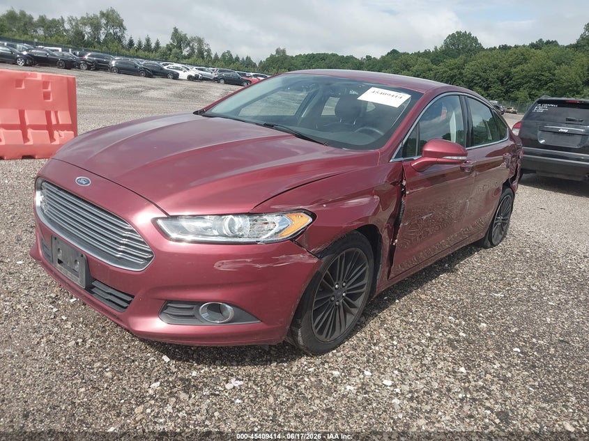 2014 Ford Fusion Se 3FA6P0HD0ER168389 photo 1