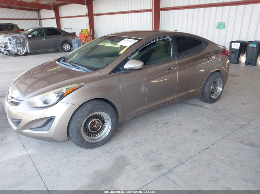 2015 Hyundai Elantra Se 5NPDH4AEXFH574029 photo 1