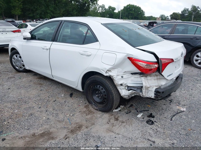 2017 TOYOTA COROLLA auction photo 3