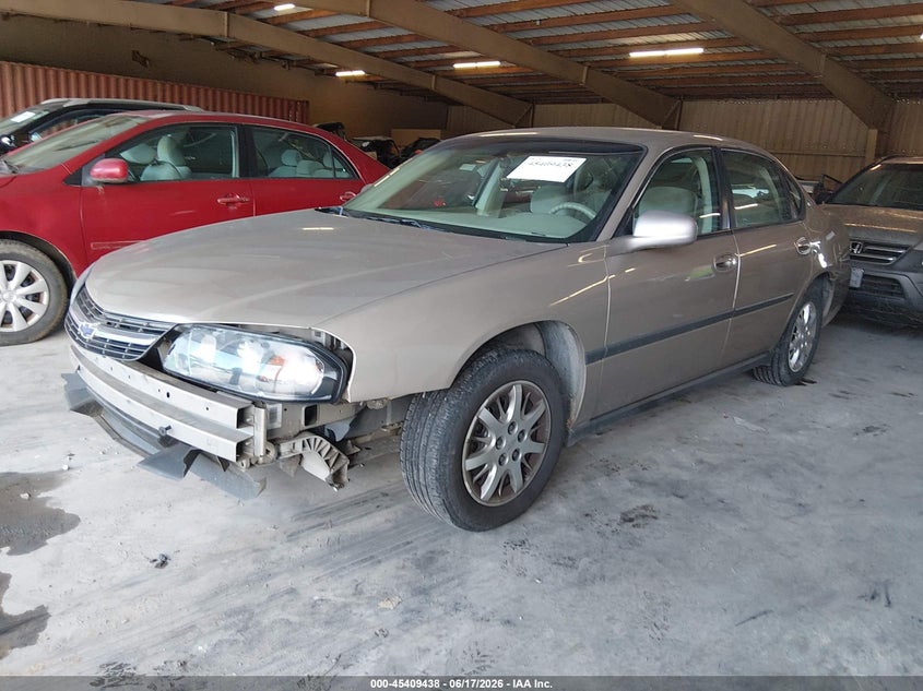 2002 CHEVROLET IMPALA SEDAN 3.4L V-6 180HP