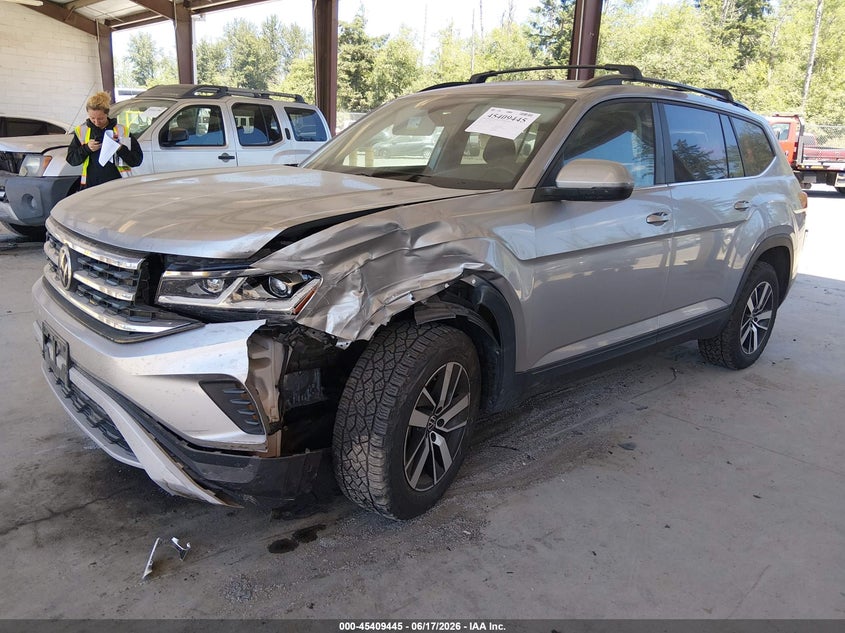 2021 Volkswagen Atlas 2.0t Se 1V2LP2CA7MC525813 photo 1