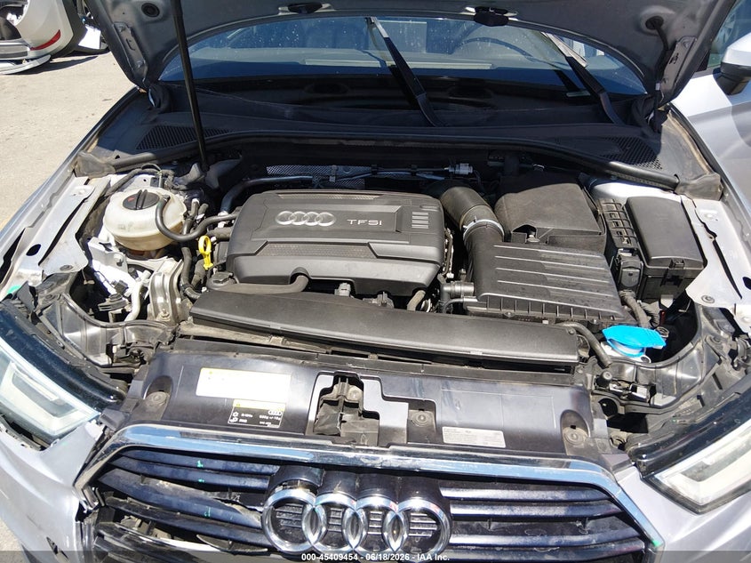 VIN WAUB8GFF5H1074443 2017 AUDI A3 PREMIUM