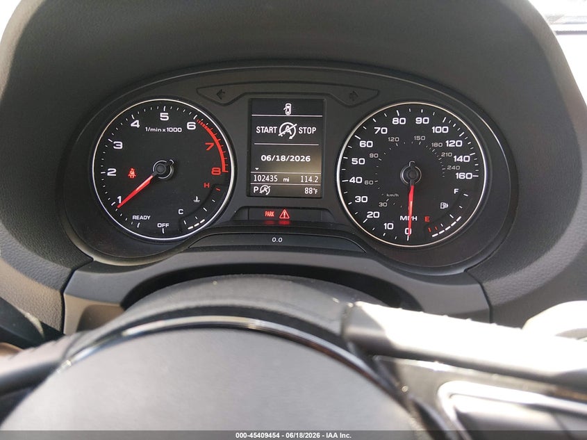 VIN WAUB8GFF5H1074443 2017 AUDI A3 PREMIUM
