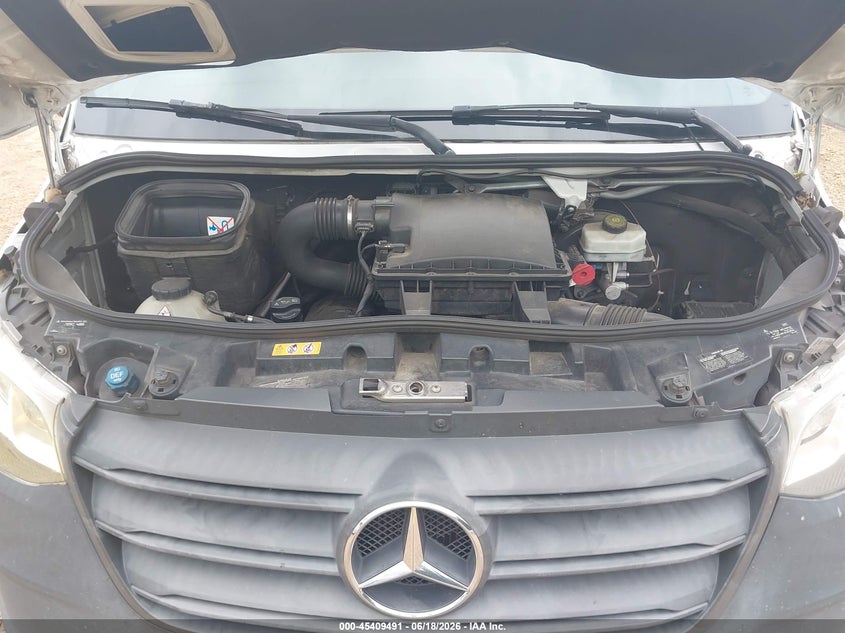 2019 Mercedes-Benz Sprinter 2500 High Roof V6 VIN: WD4PF1CD2KP053333 Lot: 45409491