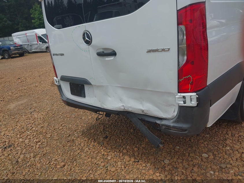 2019 Mercedes-Benz Sprinter 2500 High Roof V6 VIN: WD4PF1CD2KP053333 Lot: 45409491