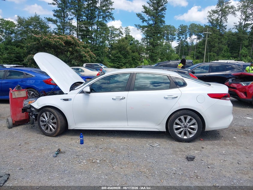 2016 KIA OPTIMA SEDAN 2.4L I-4 DI, DOHC, VVT, 185HP