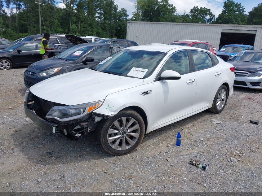 Vin: 5xxgt4l36gg016831, lot: 45907530, kia optima lx 20162