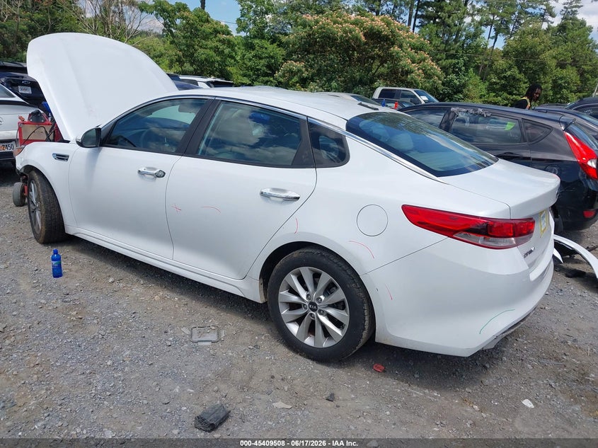 Vin: 5xxgt4l36gg016831, lot: 45907530, kia optima lx 20163
