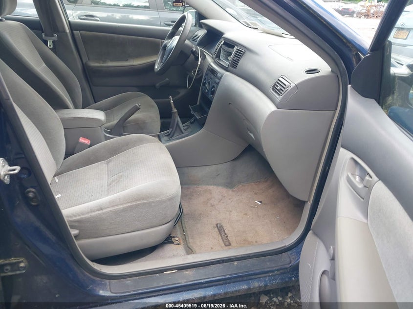 2006 TOYOTA COROLLA SEDAN 1.8L I-4 DOHC, VVT, 126HP