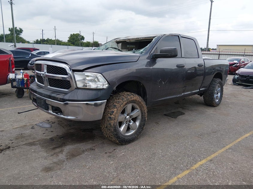 Vin: 1c6rr7sm0gs116228, lot: 45907587, ram 1500 tradesman 20162