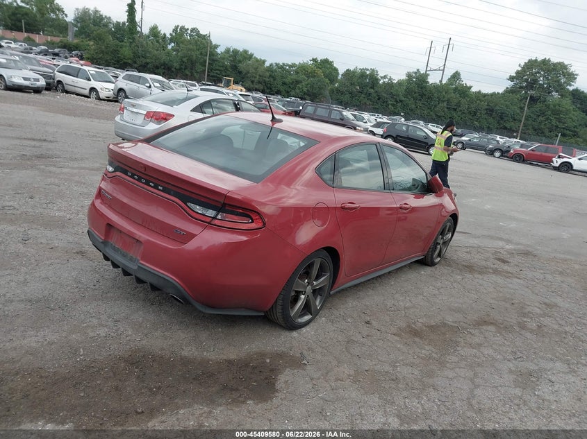 Vin: 1c3cdfeb6fd315874, lot: 45907603, dodge dart gt 20154