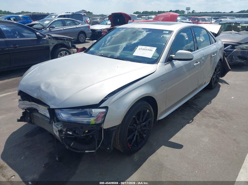 Vin: wauffaflxen024961, lot: 45907608, audi a4 2.0t premium 20142