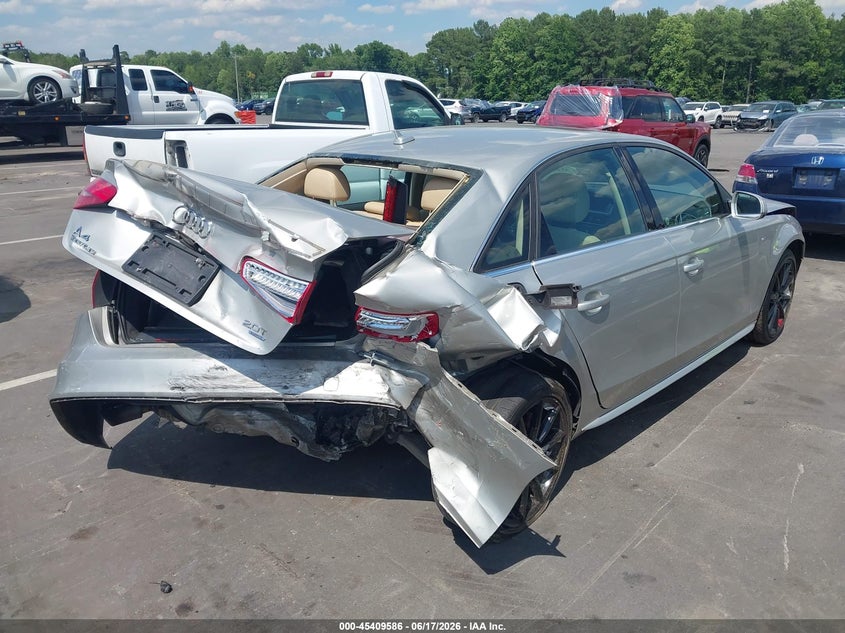 Vin: wauffaflxen024961, lot: 45907608, audi a4 2.0t premium 20144