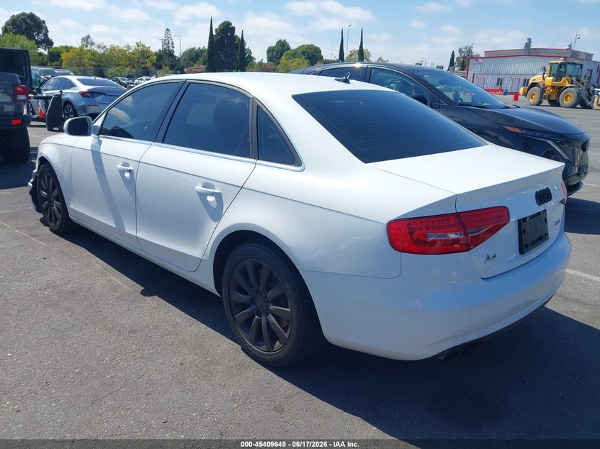 Vin: wauafafl0dn035508, lot: 45907671, audi a4 2.0t premium 20133