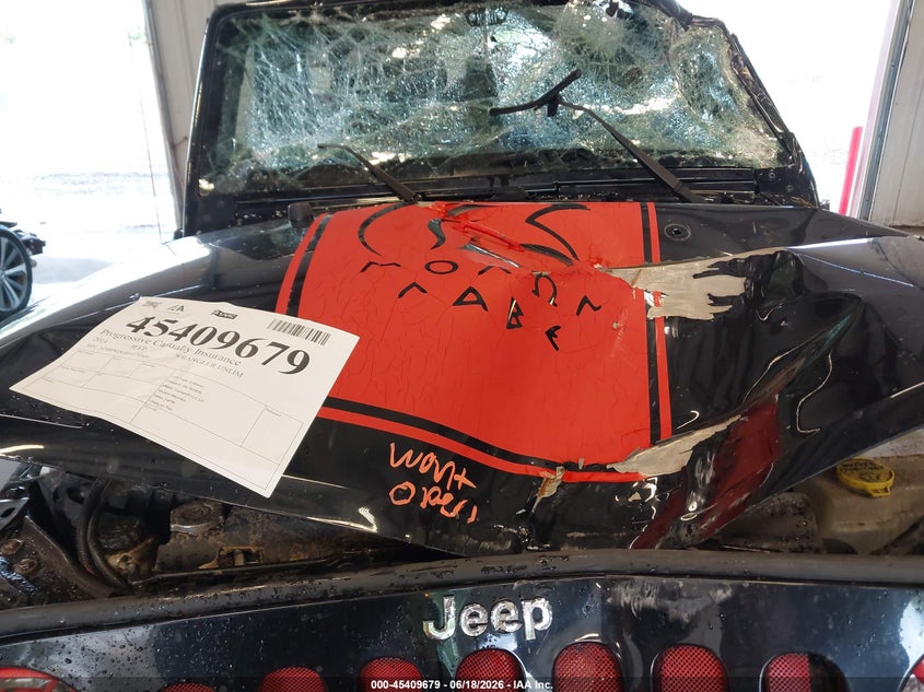 2014 Jeep Wrangler Unlimited Sport VIN: 1C4BJWDG6EL171969 Lot: 45409679