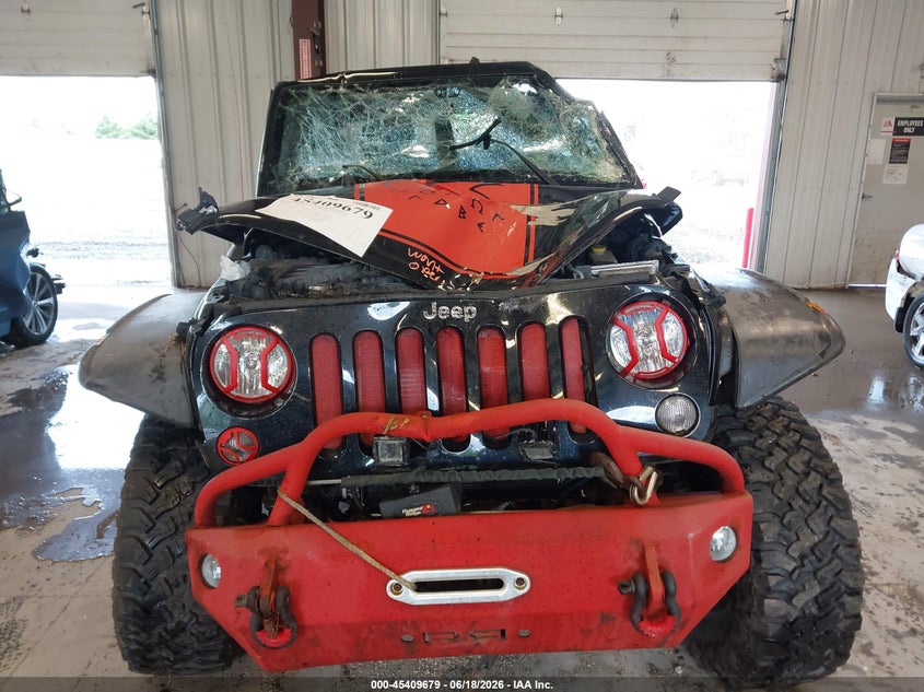 2014 Jeep Wrangler Unlimited Sport VIN: 1C4BJWDG6EL171969 Lot: 45409679