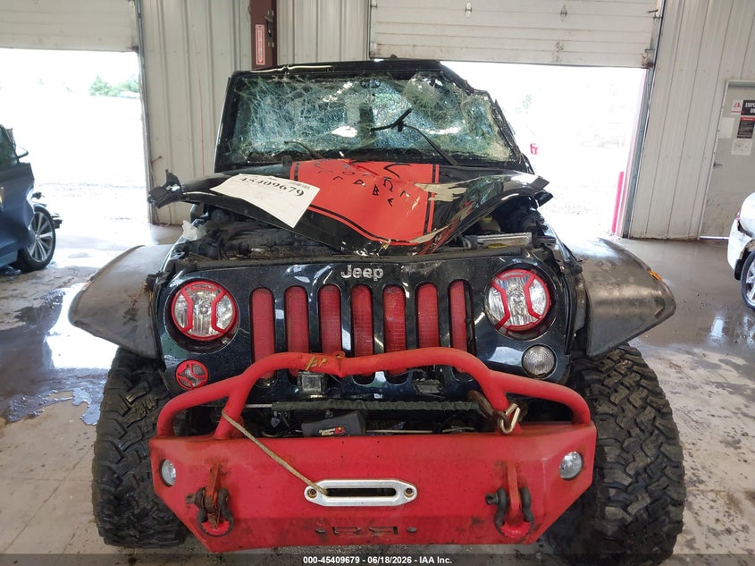 2014 Jeep Wrangler Unlimited Sport VIN: 1C4BJWDG6EL171969 Lot: 45409679