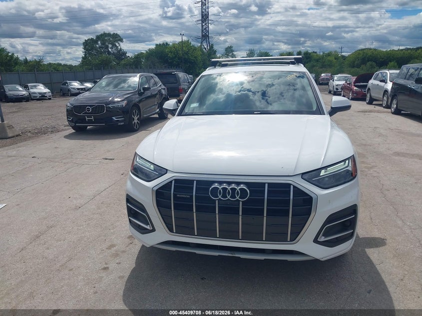 AUDI Q5 2021 VIN WA1BAAFY8M2018789