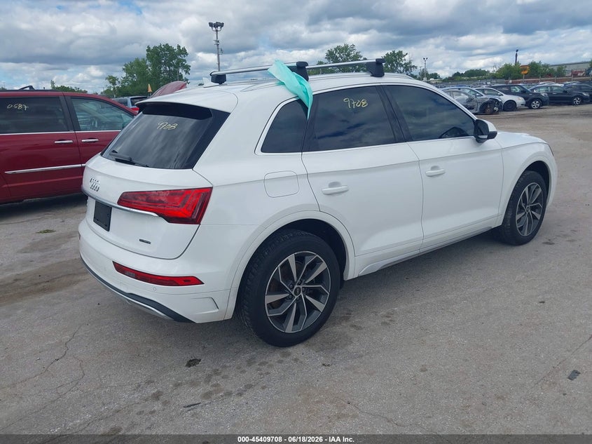 Vin: wa1baafy8m2018789, lot: 45907730, audi q5 premium plus 45 tfsi quattro s tronic 20214