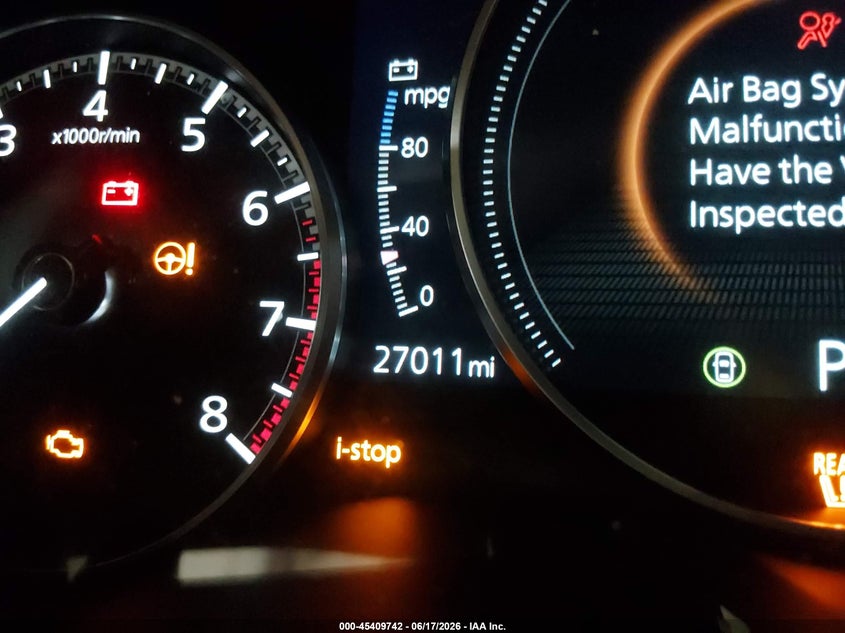2025 Mazda Cx-90 3.3 Turbo Preferred Package VIN: JM3KKBHD6S1212993 Lot: 45409742