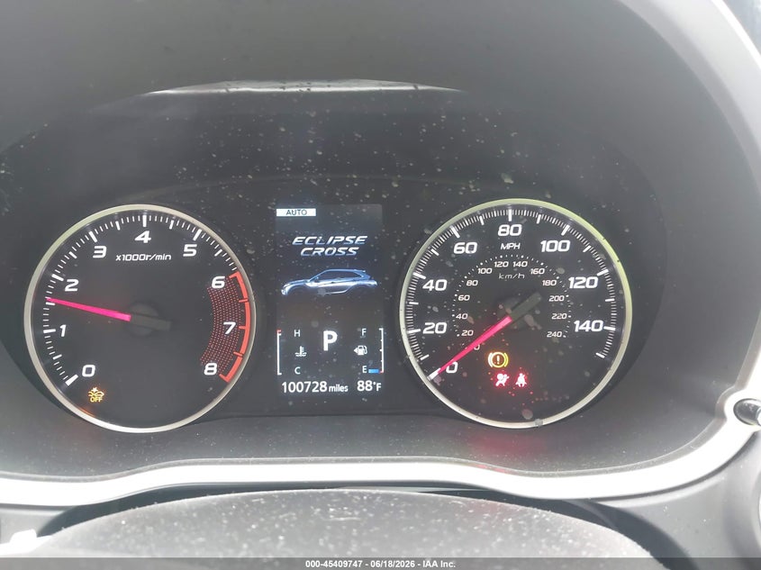2018 Mitsubishi Eclipse Cross Sel VIN: JA4AT5AA4JZ069393 Lot: 45409747