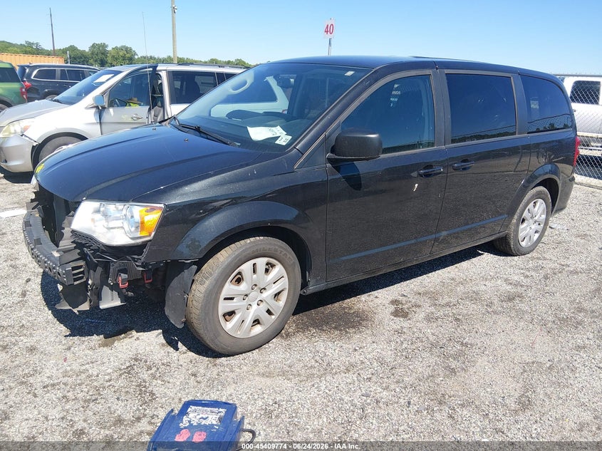 Vin: 2c4rdgbg8jr181242, lot: 45907796, dodge grand caravan se 20182