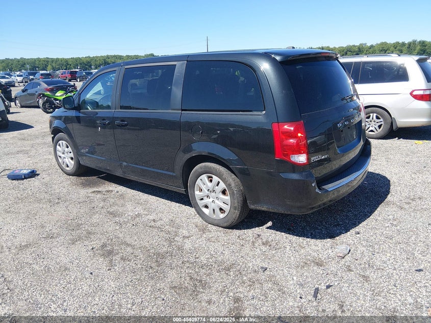 Vin: 2c4rdgbg8jr181242, lot: 45907796, dodge grand caravan se 20183