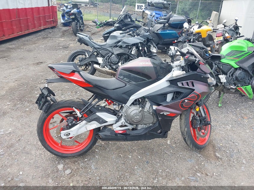 2025 Aprilia Rs 457 VIN: ZD4XEUA00S6001286 Lot: 45409775