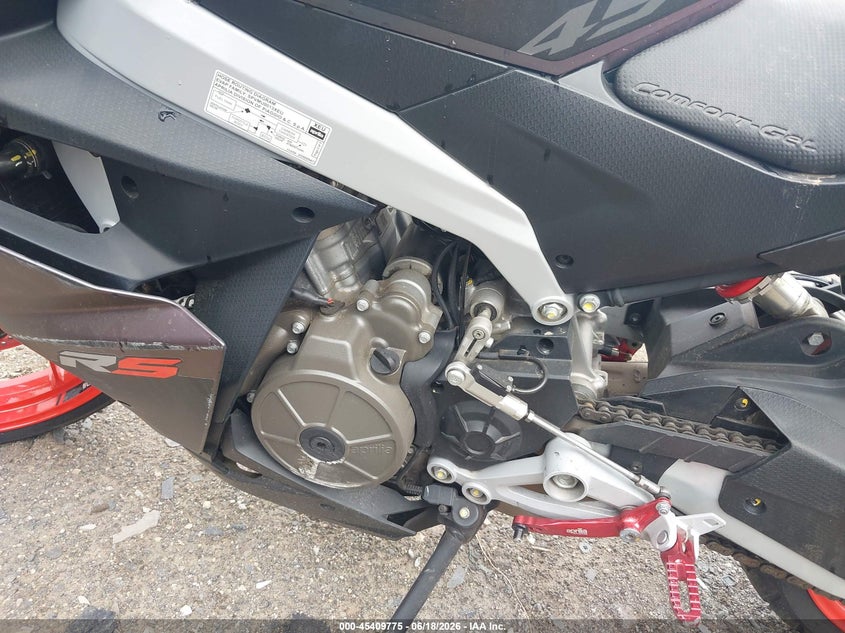 2025 Aprilia Rs 457 VIN: ZD4XEUA00S6001286 Lot: 45409775