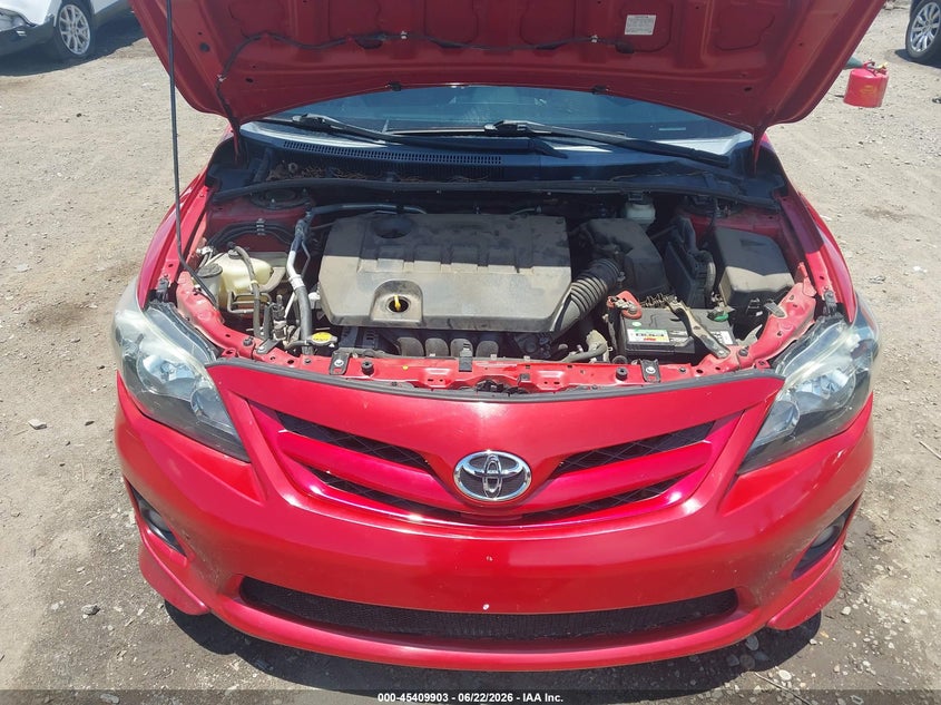 2013 TOYOTA COROLLA SEDAN 1.8L I-4 DOHC, VVT, 132HP