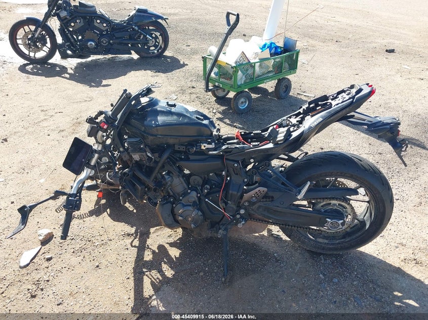 2023 Yamaha Mt07 C VIN: JYARM32Y3PA001403 Lot: 45409915