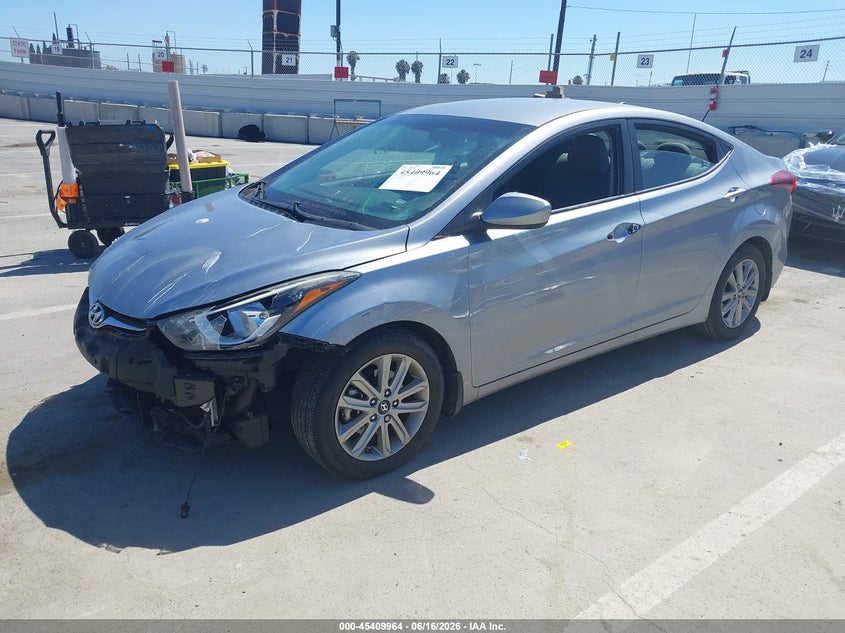 2016 Hyundai Elantra Se 5NPDH4AE5GH662410 photo 1