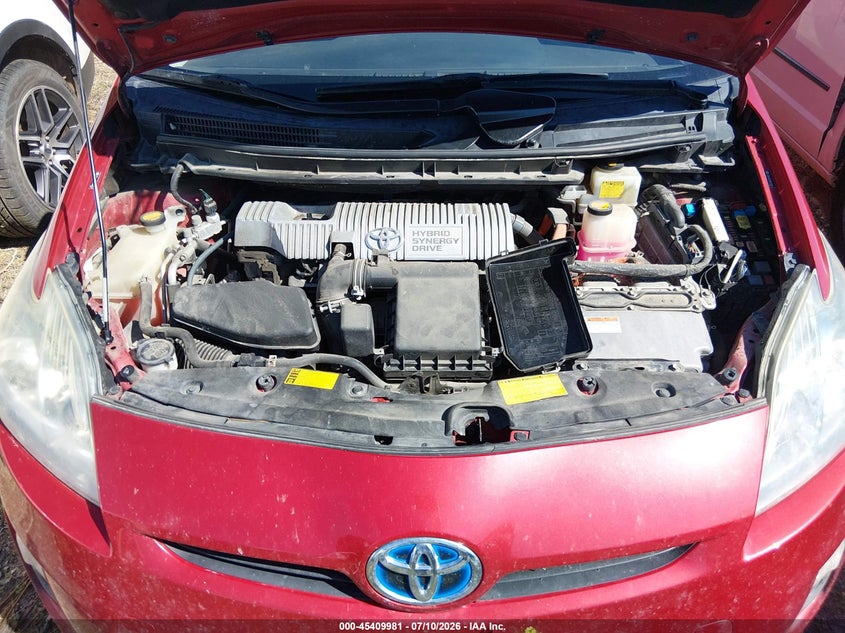 TOYOTA PRIUS 2011 VIN JTDKN3DU5B5328951