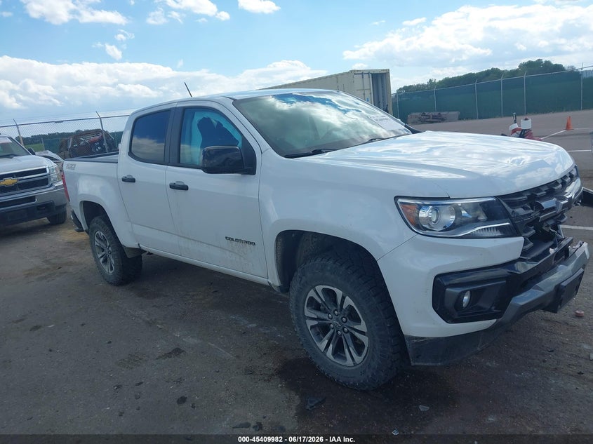 2022 CHEVROLET COLORADO 4WD  SHORT BOX Z71