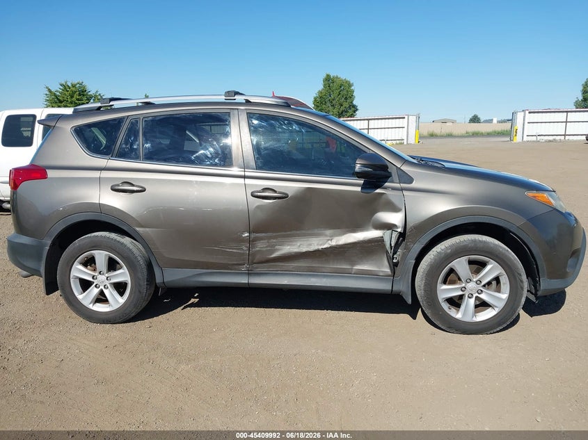 2013 TOYOTA RAV 4 SPORT UTILITY VEHICLE 2.5L I-4 DOHC, VVT, 176HP