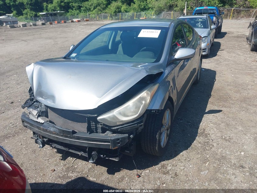 2014 Hyundai Elantra Se KMHDH4AE6EU031678 photo 1