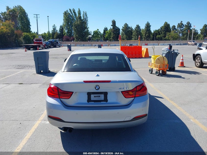 VIN WBA4Z1C50JEC70905 2018 BMW 430I