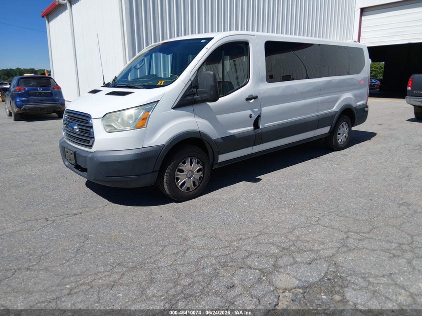Vin: 1fbzx2zm8gka12596, lot: 45908096, ford transit-350 xl/xlt 20162