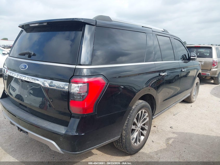 Vin: 1fmjk2at1jea47461, lot: 45908103, ford expedition max limited 20184