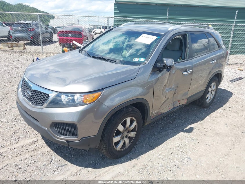 Vin: 5xyktda24cg297277, lot: 45908127, kia sorento lx v6 20122