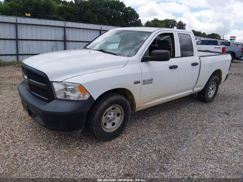 Vin: 1c6rr6ftxhs591592, lot: 45908182, ram 1500 tradesman  4x2 6'4 box 20172